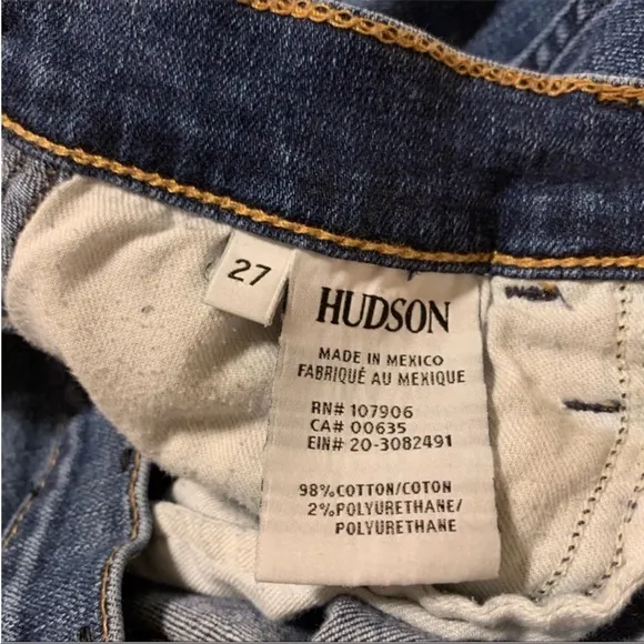HUDSON Holly High Rise Crop Skinny Jean