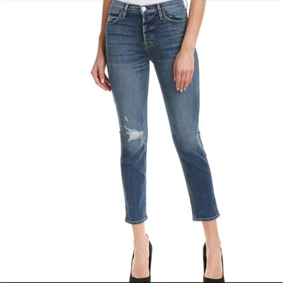 HUDSON Holly High Rise Crop Skinny Jean
