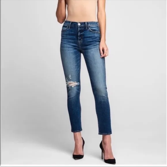 HUDSON Holly High Rise Crop Skinny Jean