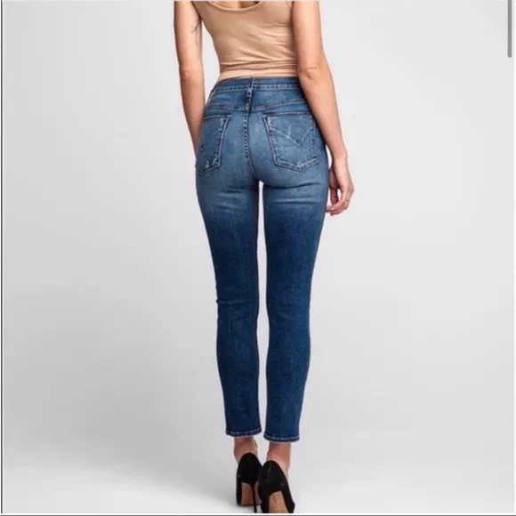 HUDSON Holly High Rise Crop Skinny Jean