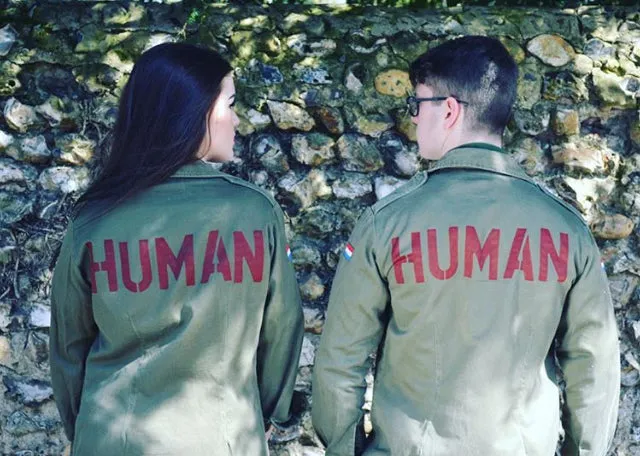 'Human' Vintage Dutch Army Jacket