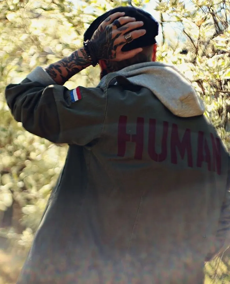 'Human' Vintage Dutch Army Jacket