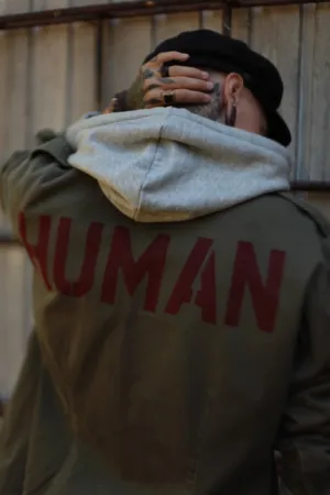'Human' Vintage Dutch Army Jacket