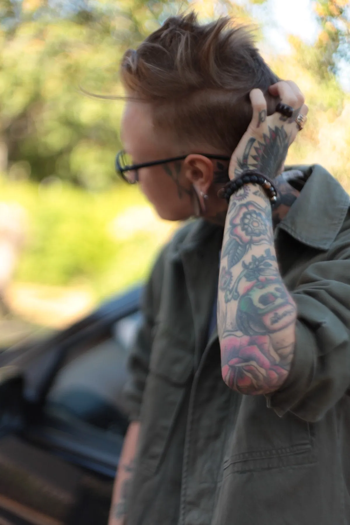 'Human' Vintage Dutch Army Jacket