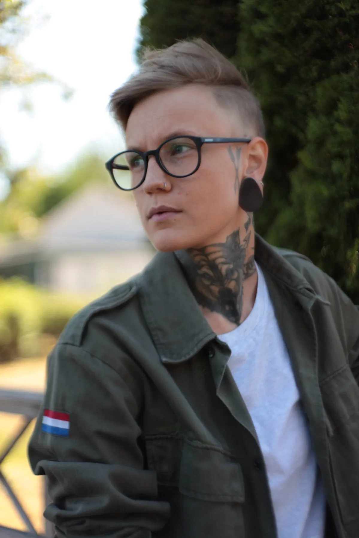 'Human' Vintage Dutch Army Jacket