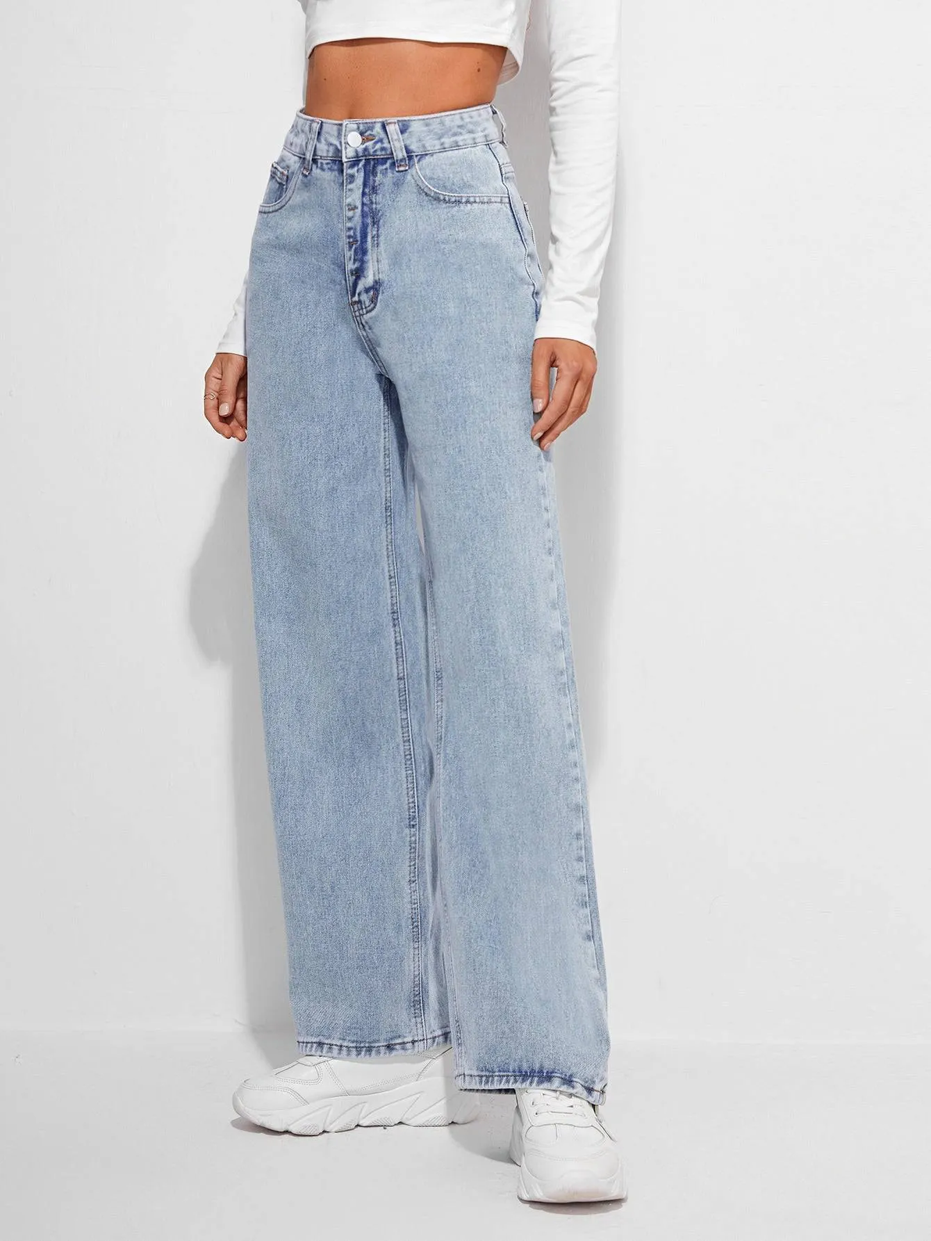 Iconic Fit High Rise Stretchable jeans