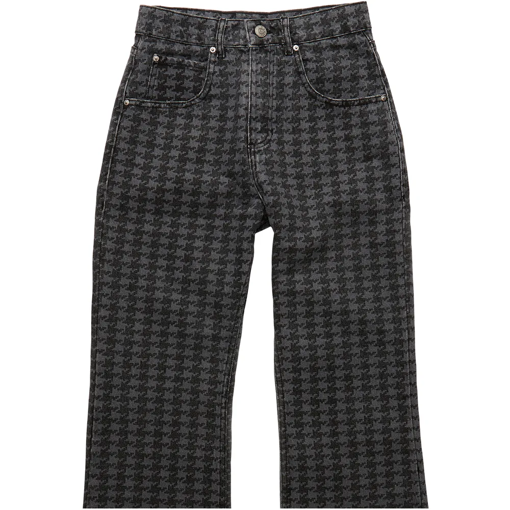 IGAI Women's Houndstooth Jeans