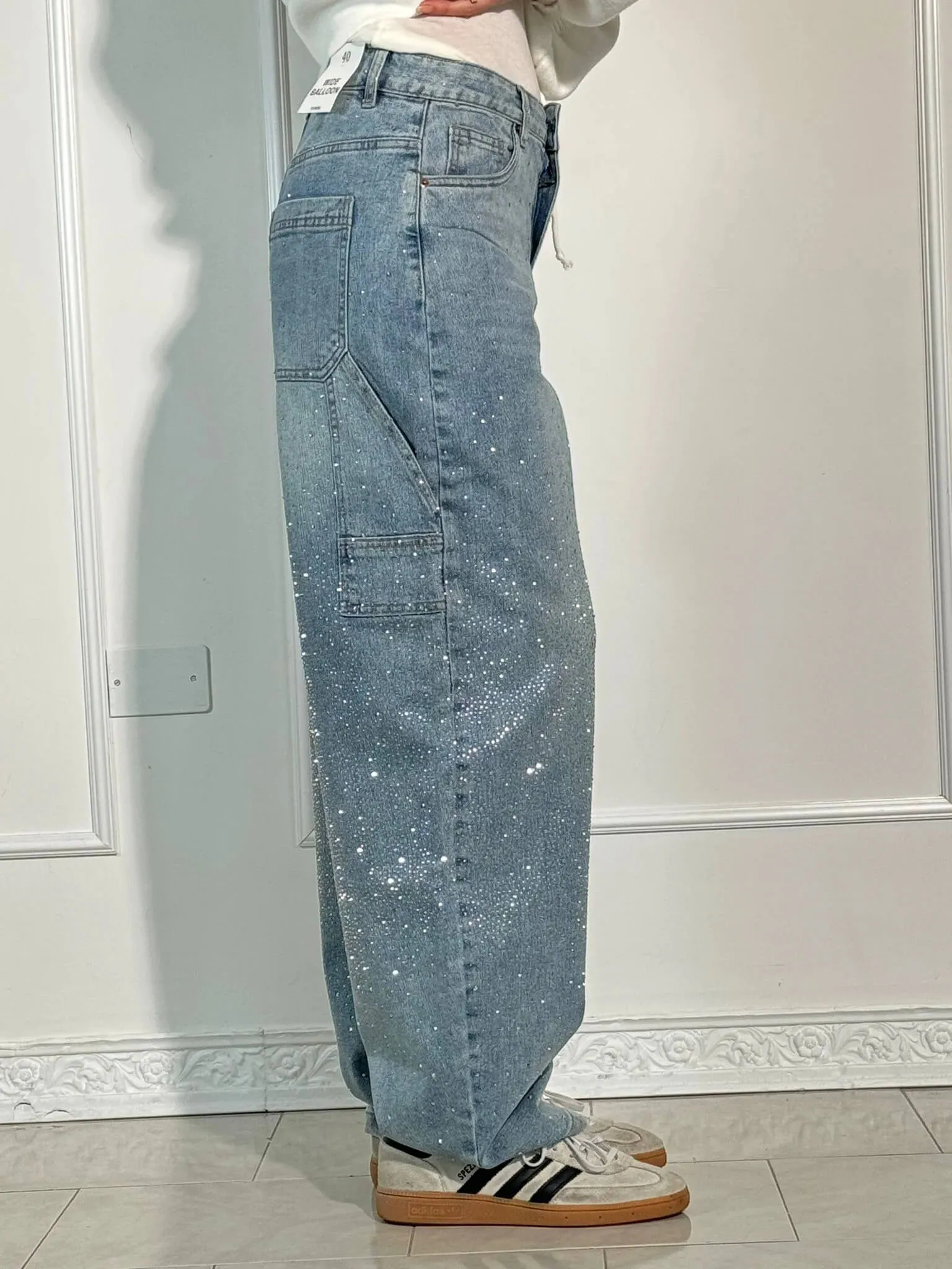 Irene | Glitter Jeans