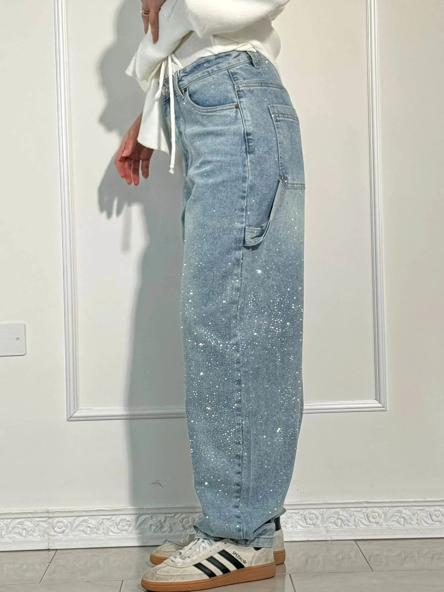 Irene | Glitter Jeans