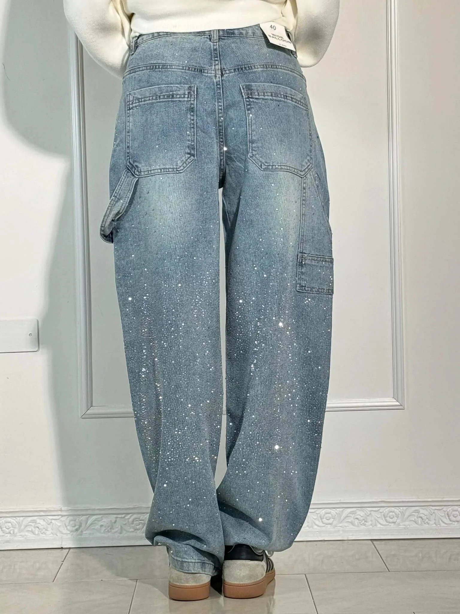 Irene | Glitter Jeans