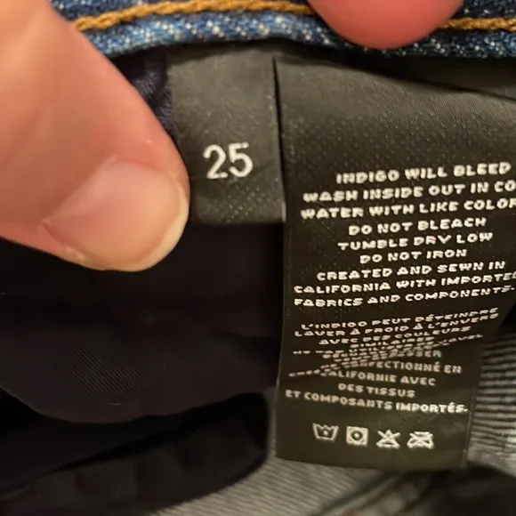 J Brand Johnny Mid Rise Boy Fit Jeans