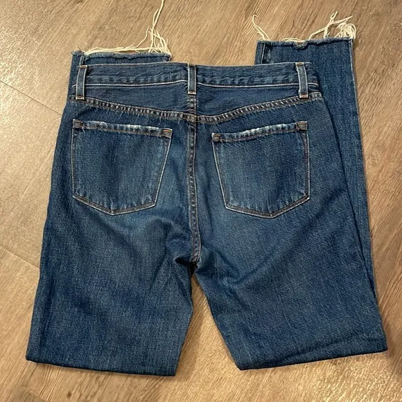 J Brand Johnny Mid Rise Boy Fit Jeans