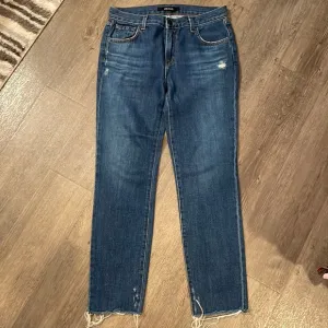 J Brand Johnny Mid Rise Boy Fit Jeans