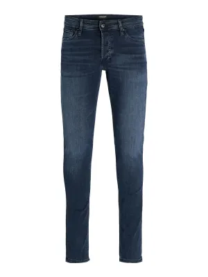 Jack & Jones Slim Fit Jeans For Men - JJIGLENN JJORIGINAL CB 812 NOOS in Blue Denim, 28W-38W