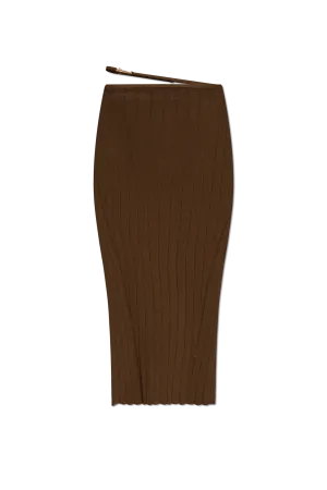 Jacquemus Skirt 'Pralu' in BROWN - 36