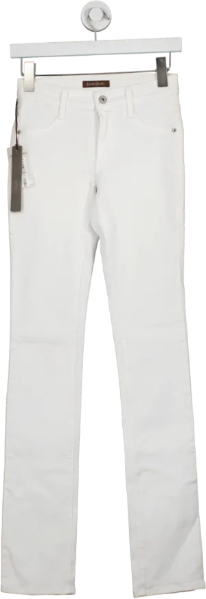 James Jeans White Hunter Straight Leg Jeans BNWT W24