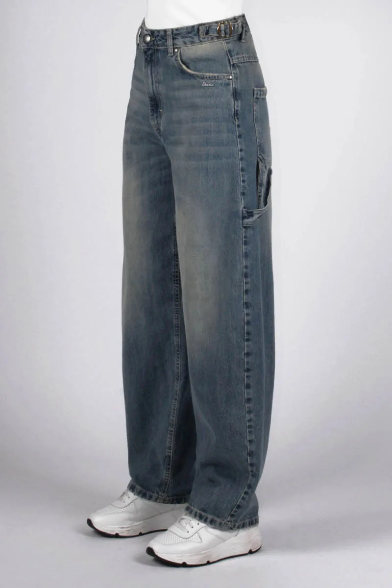 Jeans Fibbie - Colore Unico