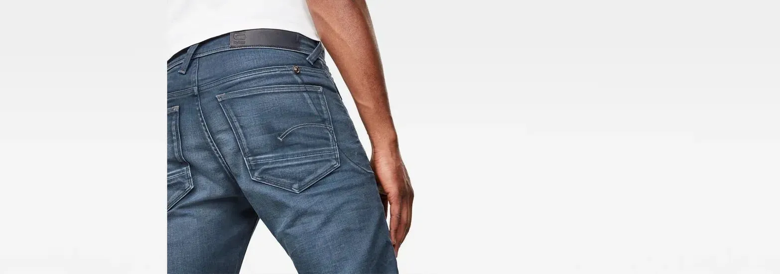 Jeans G-Bleid Slim Worn In Teal