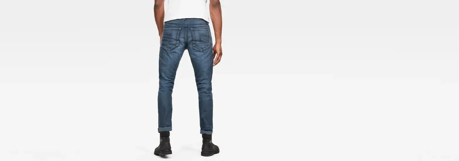 Jeans G-Bleid Slim Worn In Teal