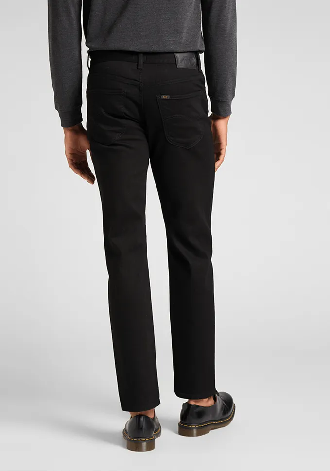 Jeans Hombre Brooklyn Classic Straight Fit Clean Black I