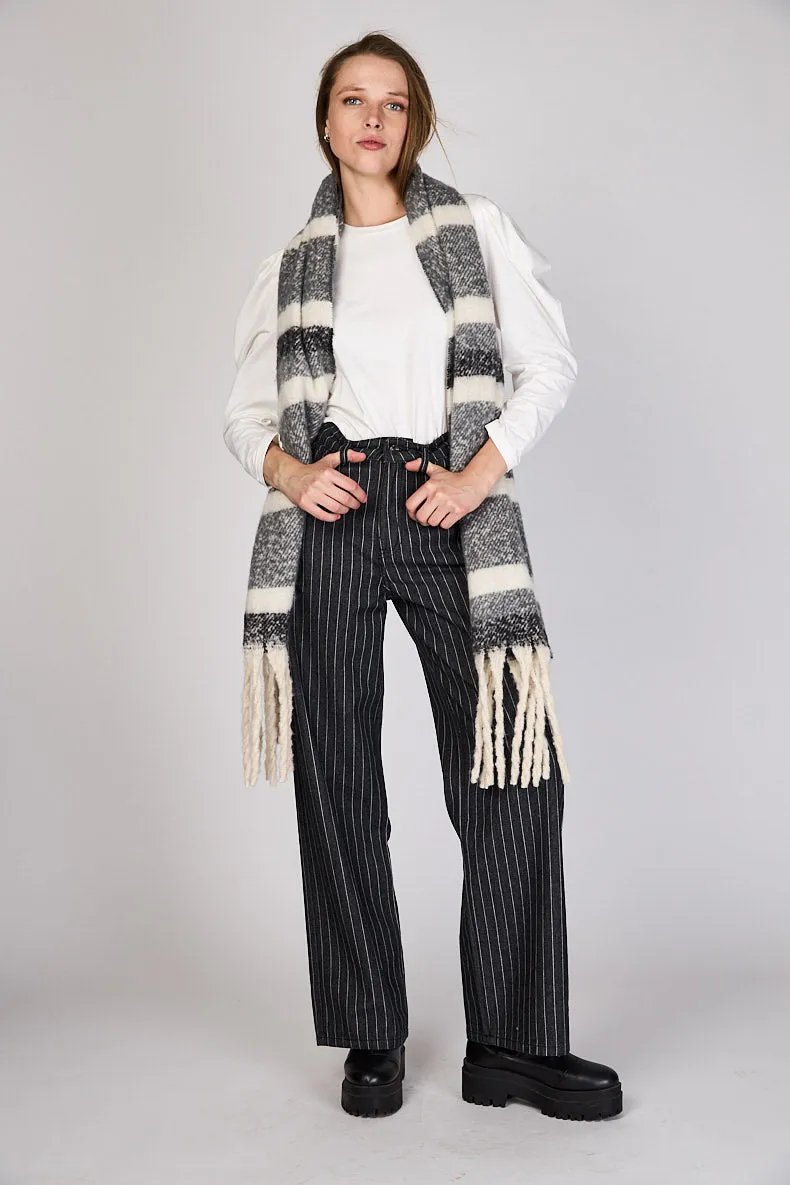 Jeans Líneas Wide Leg Florencia Eclipse