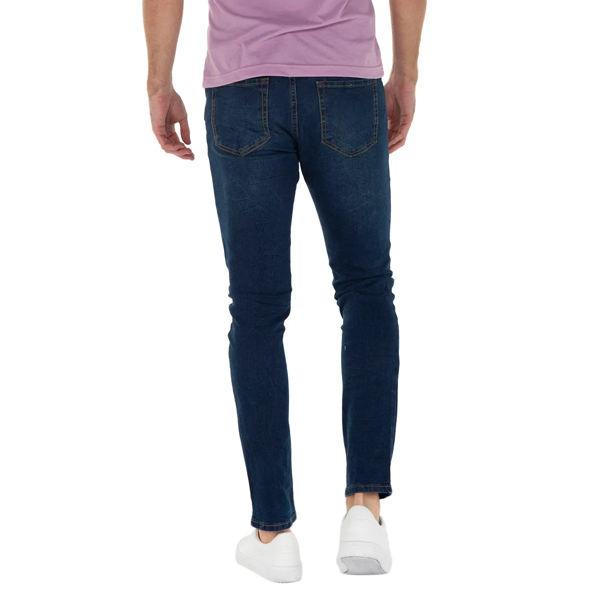 JEANS SLIM DESTRUCCIÔN LEÔN PARA HOMBRE QUARRY