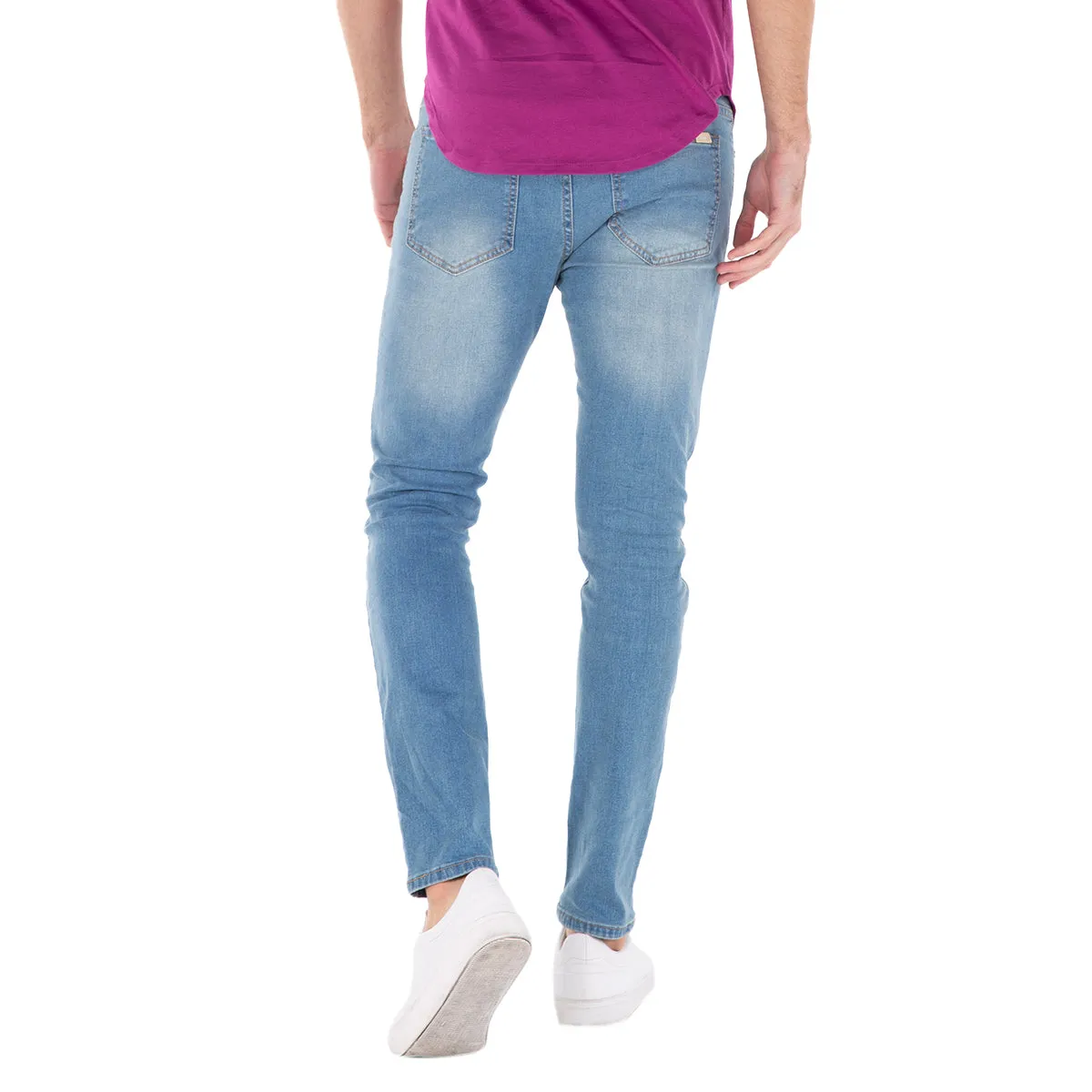 JEANS SLIM DESTRUCCIÔN LEÔN PARA HOMBRE QUARRY