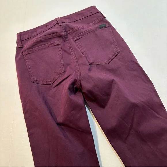 Jen7 7 For All Mankind Purple Slim Straight Jeans Size 0