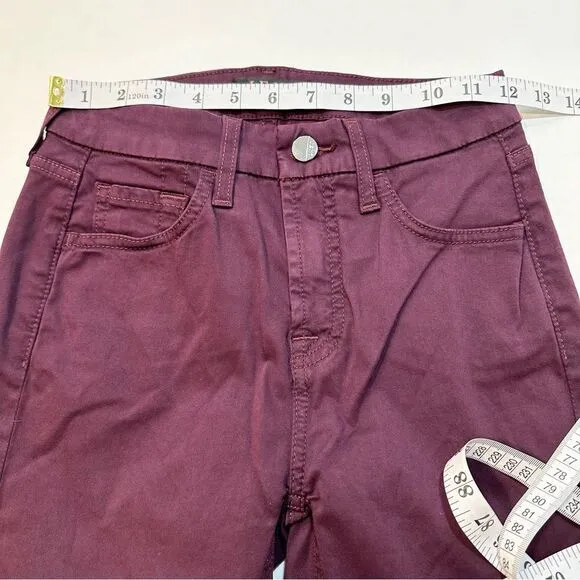 Jen7 7 For All Mankind Purple Slim Straight Jeans Size 0