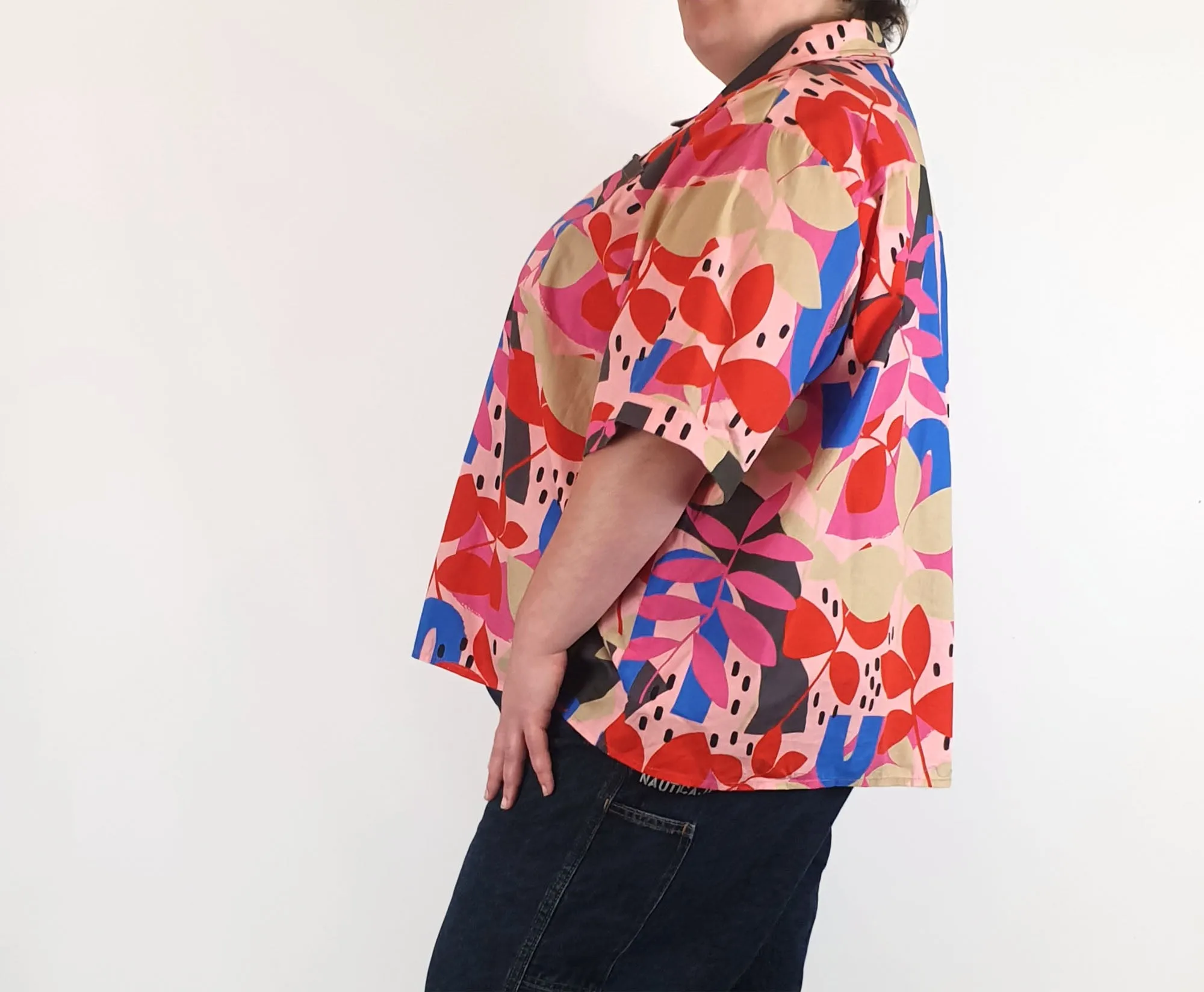 Jericho Road unique print top size 22
