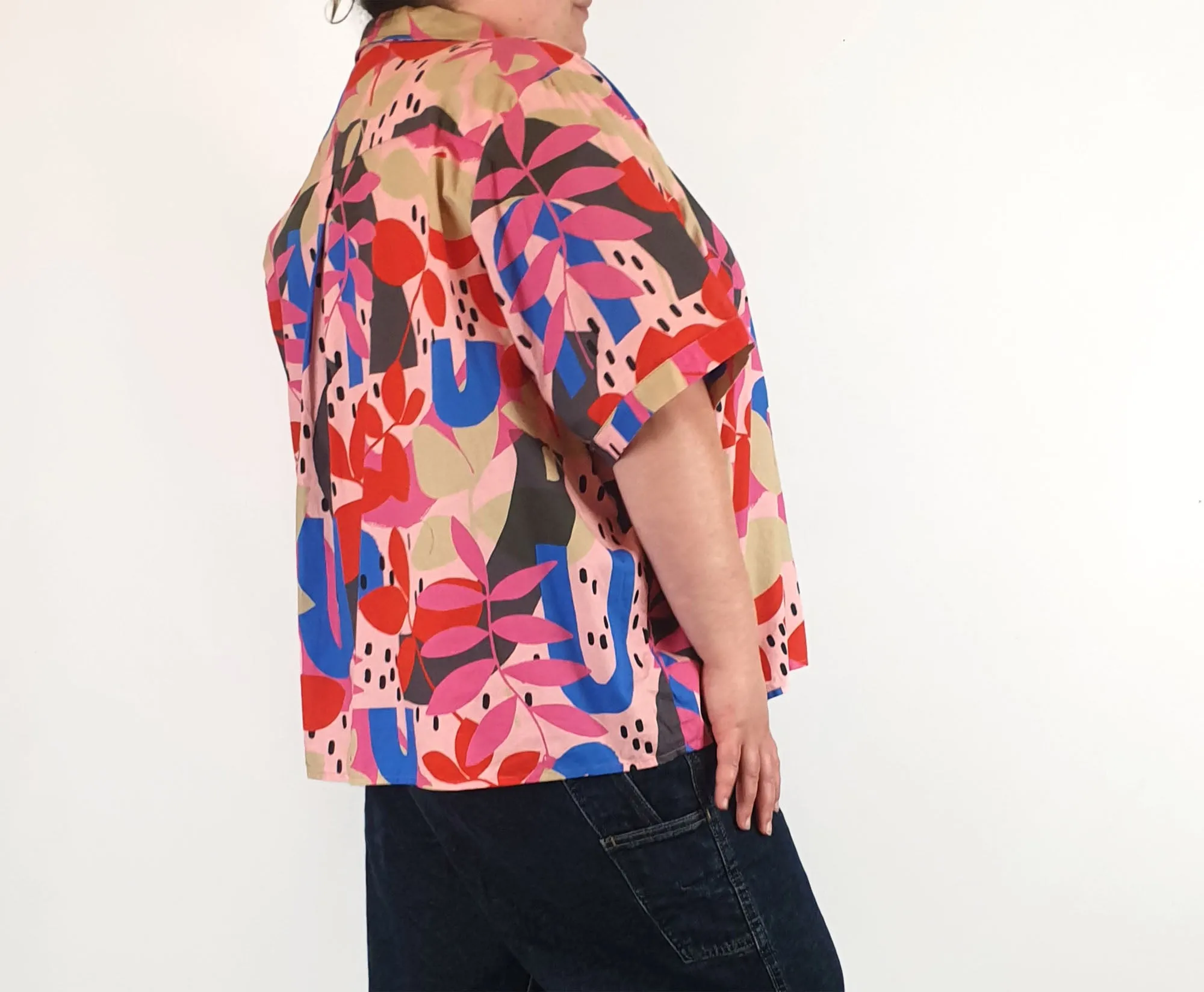 Jericho Road unique print top size 22