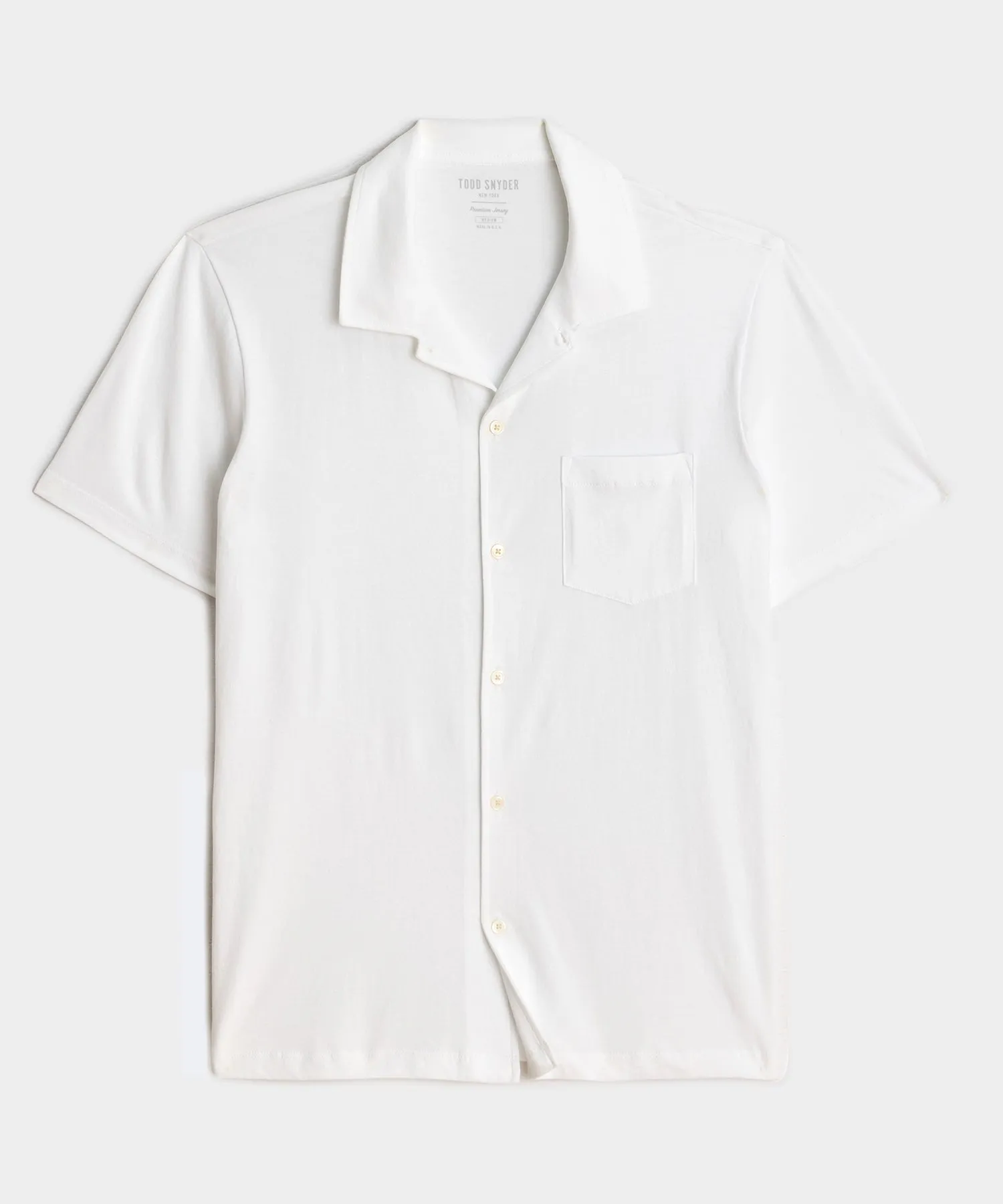 Jersey Full-Placket Polo