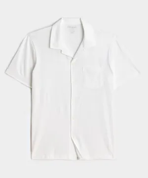 Jersey Full-Placket Polo