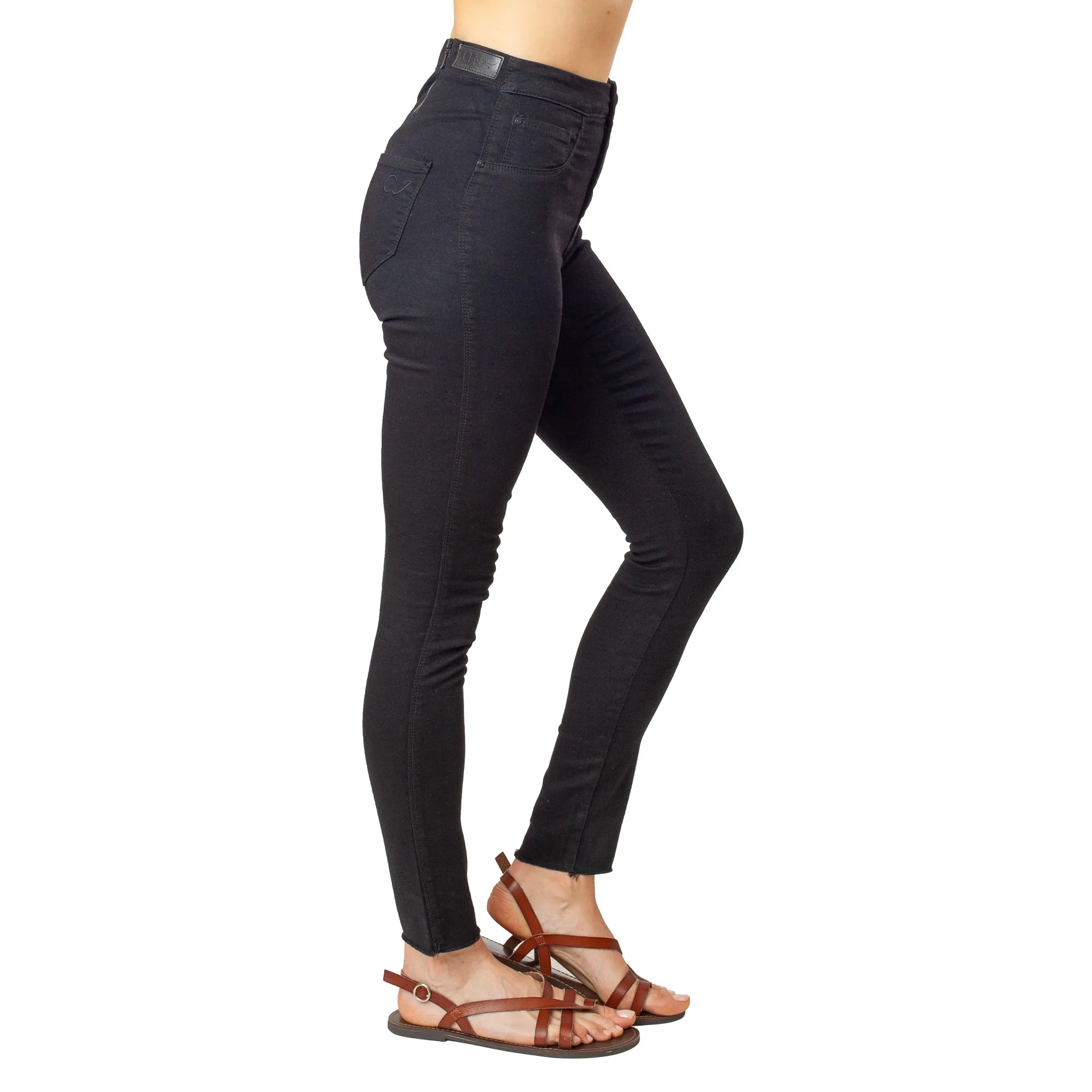 Jet Black Jeans Basic Signature Style