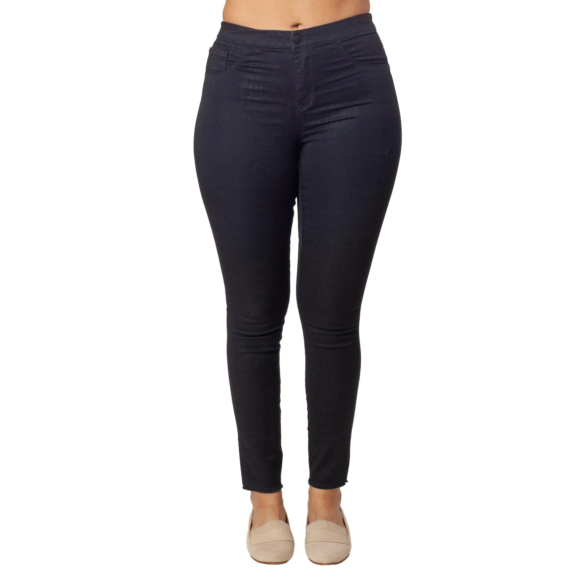 Jet Black Jeans Basic Signature Style