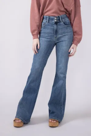 Judy Blue High Rise Flare Jeans for Women | 82630REG