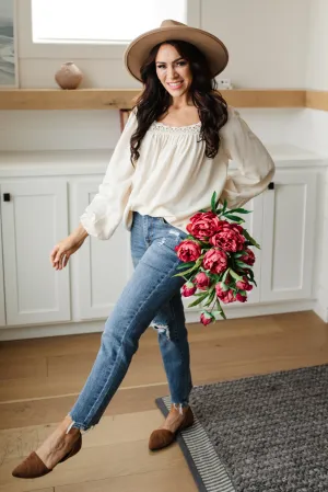 JUDY BLUE Midrise Destructed Hem Slim Fit