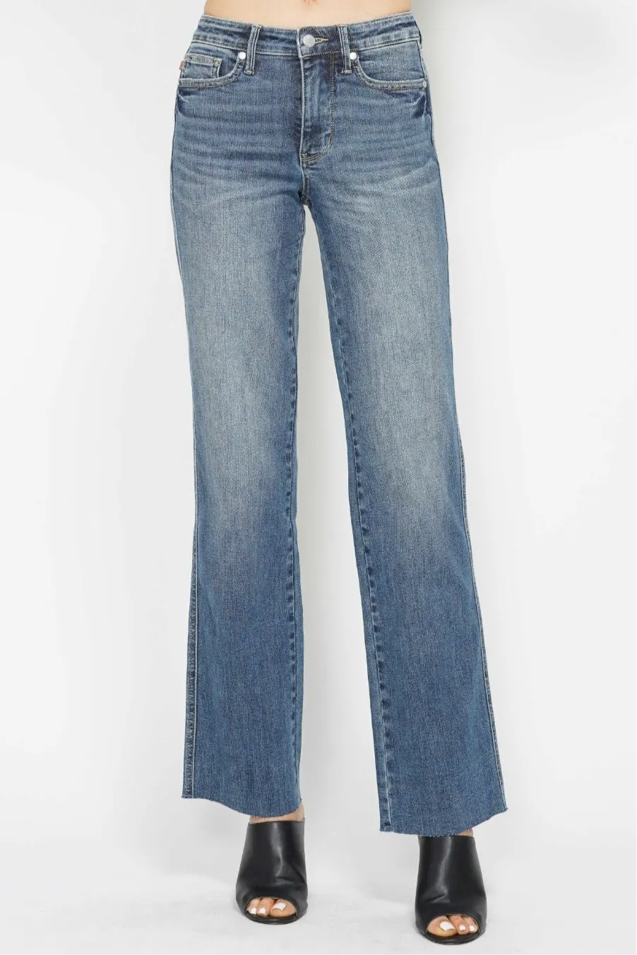 Judy Blue Tummy Control Straight Jeans