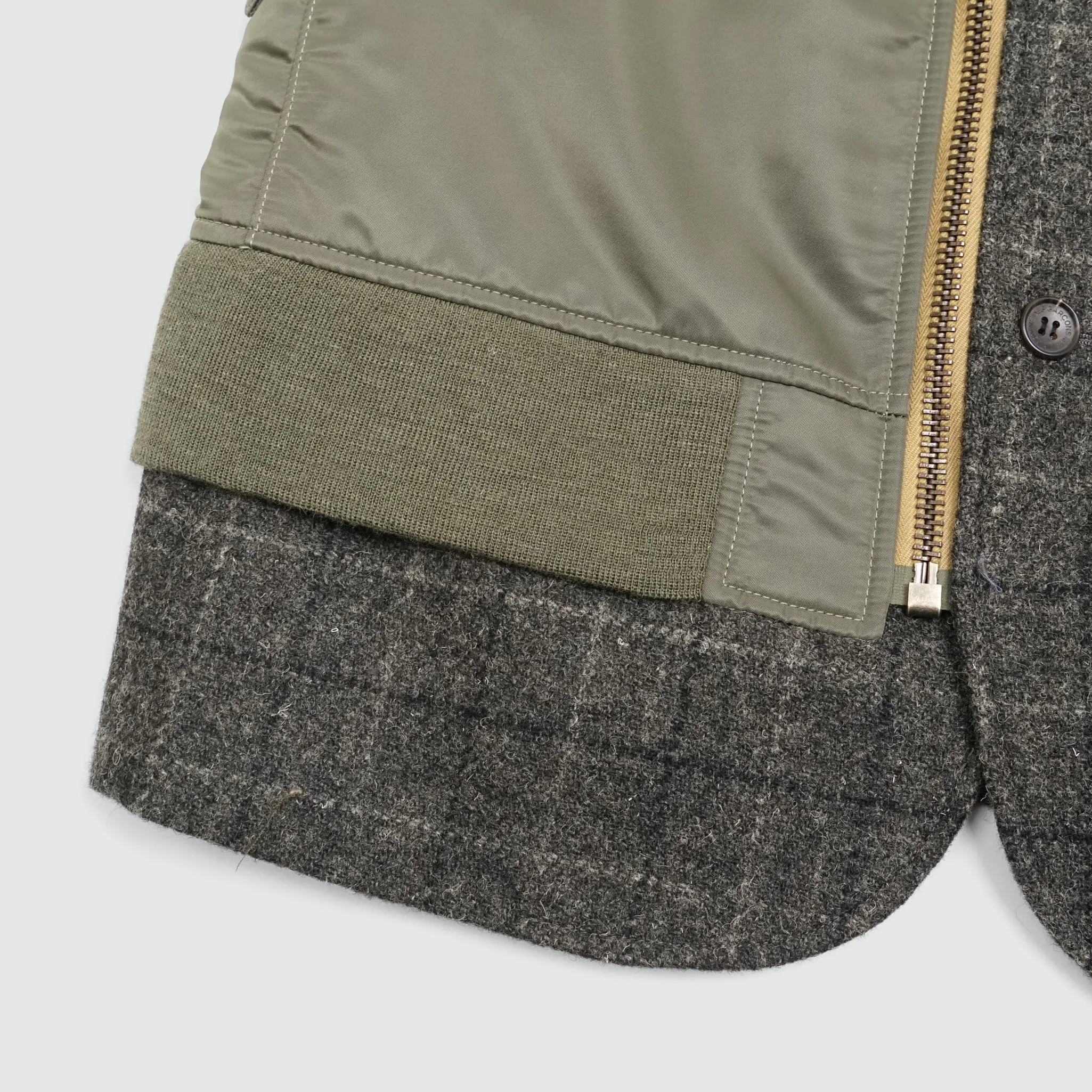Junya Watanabe Man MA-1 Hybrid Bomber Blazer