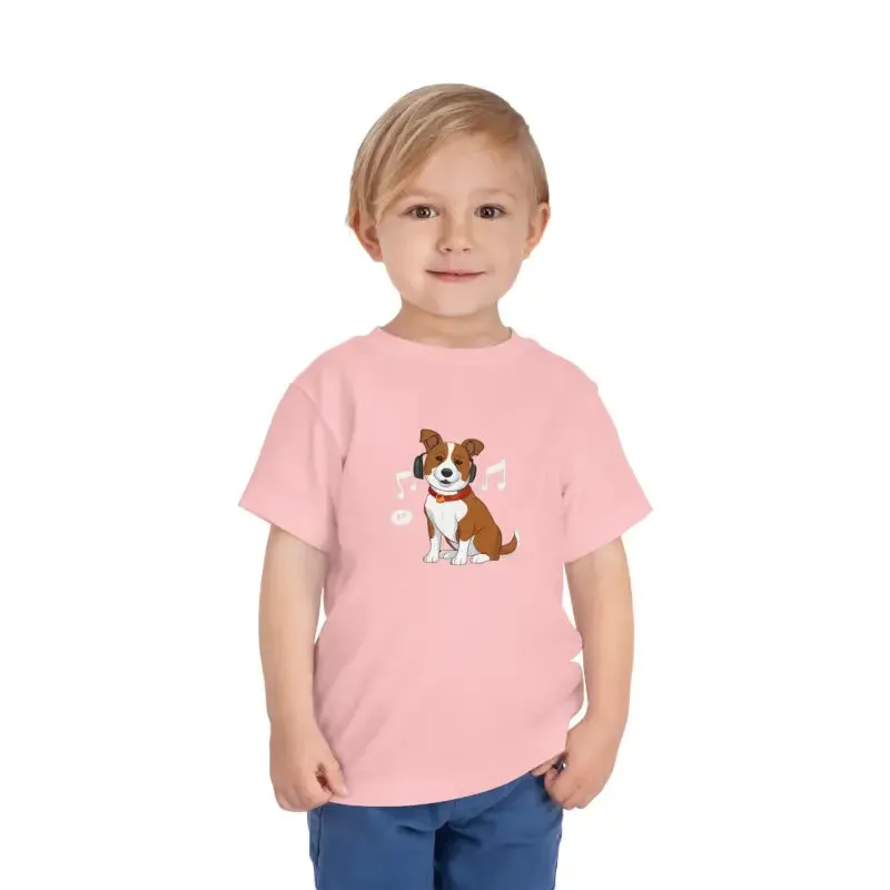Kids Dog Tee Short Sleeve Fun and Comfy