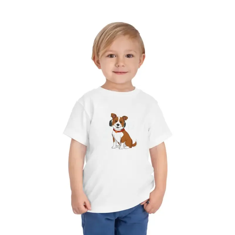 Kids Dog Tee Short Sleeve Fun and Comfy