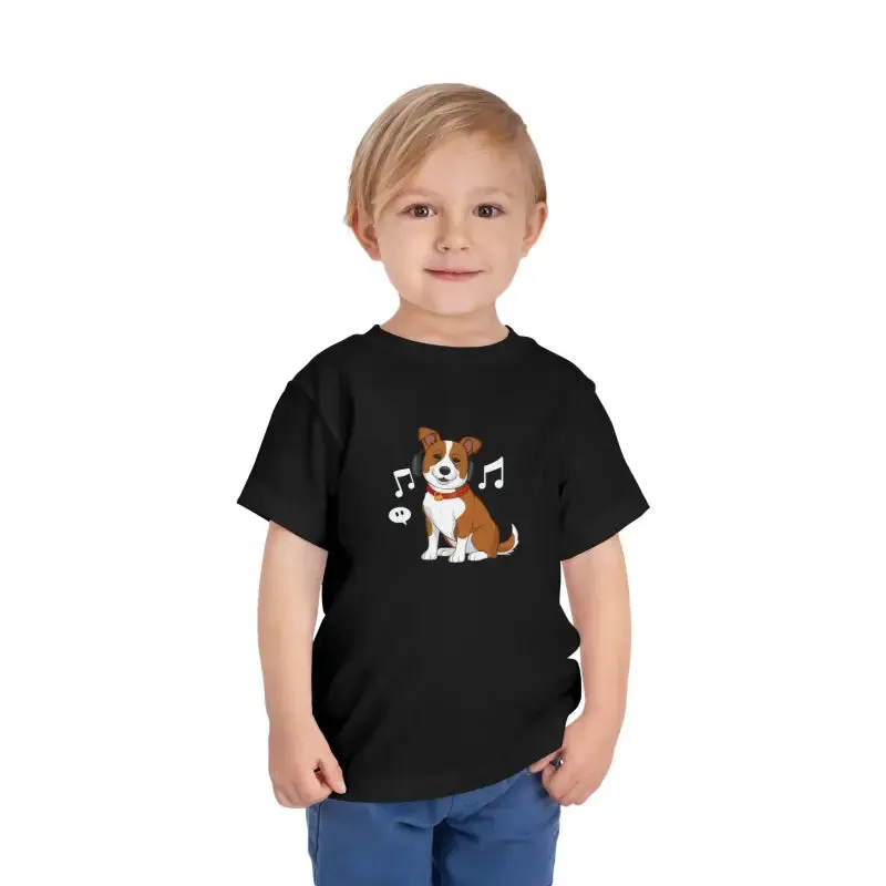 Kids Dog Tee Short Sleeve Fun and Comfy