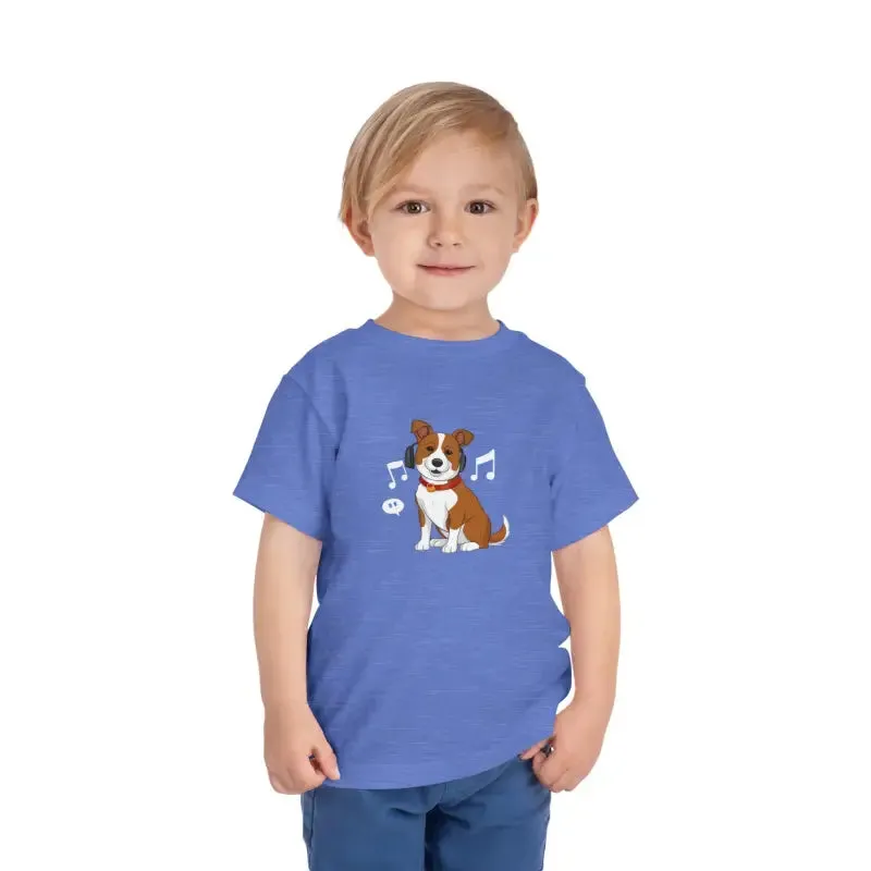Kids Dog Tee Short Sleeve Fun and Comfy