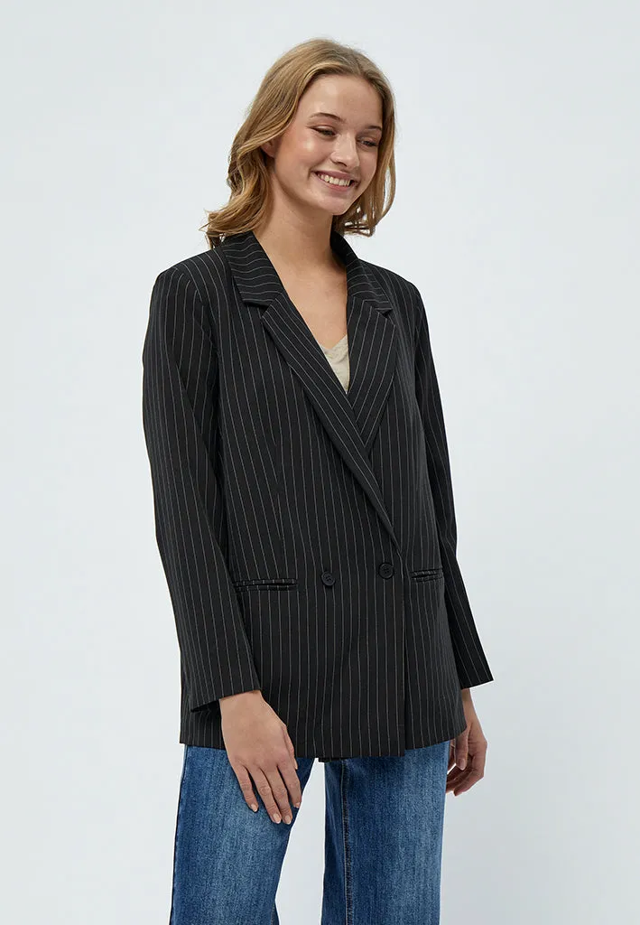 Krisi Blazer - BLACK/WHITE STRIPE
