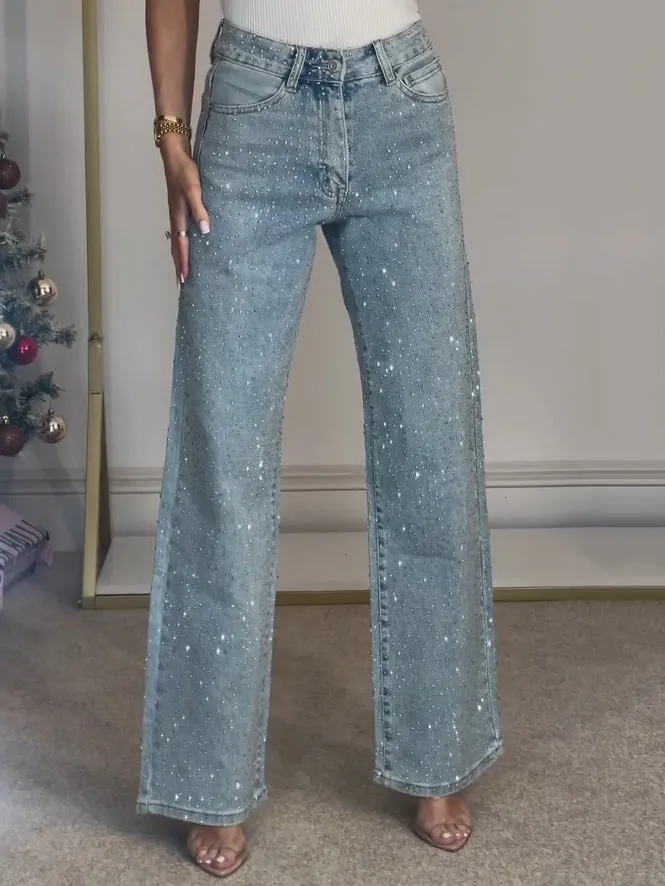 Lauren | Glinsterende Detaljer, Slim Fit