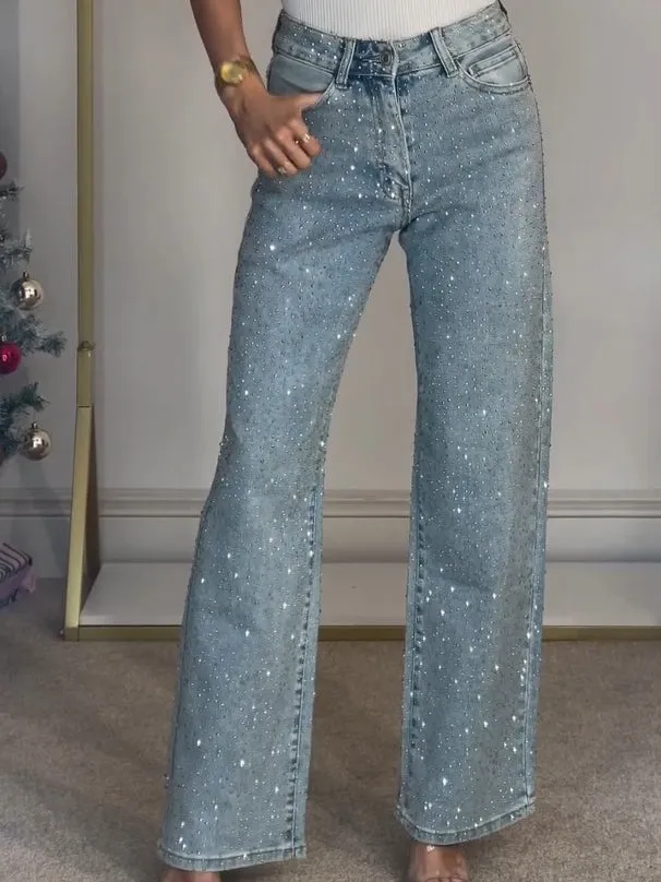 Lauren | Glinsterende Detaljer, Slim Fit