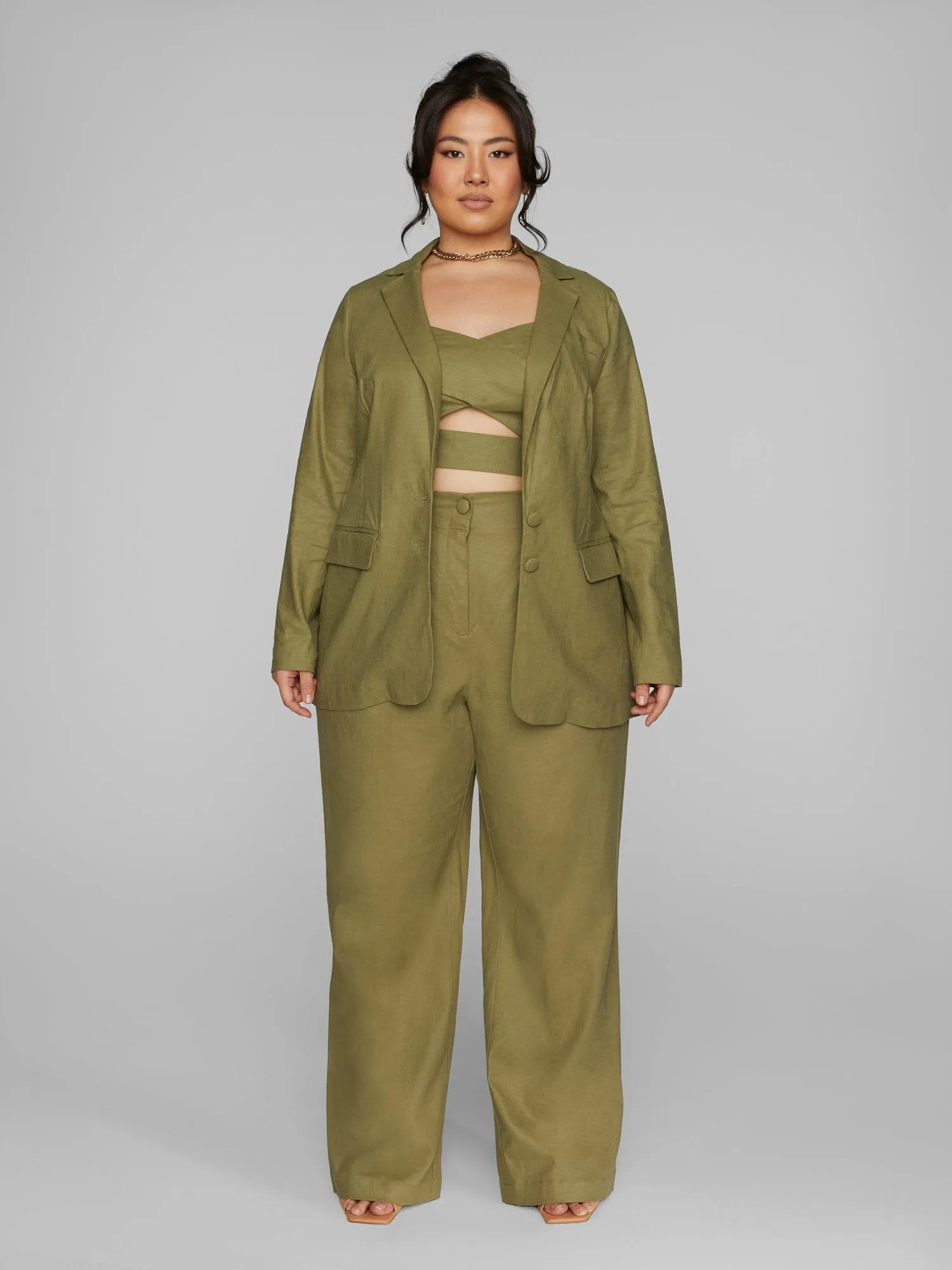 Lauren Linen Blazer