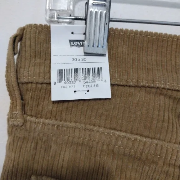 Levi's - 30x30 314 Shaping Straight Corduroy Jeans