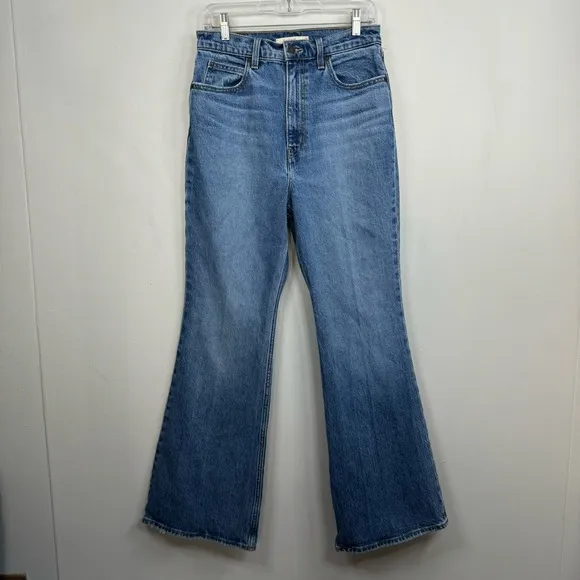 Levi’s Premium 70s High Flare Wide Leg Jeans in Sonoma Walks size 29