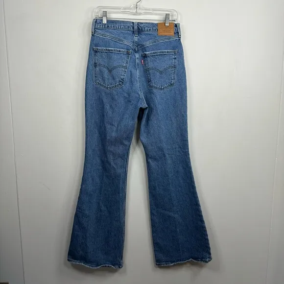Levi’s Premium 70s High Flare Wide Leg Jeans in Sonoma Walks size 29